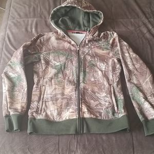Under armour camo jacket